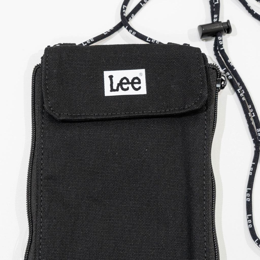 【送料無料！】【国内正規品】【Lee】リー　キャンバスネックショルダーバッグ　ポーチ　メッシュポーチ