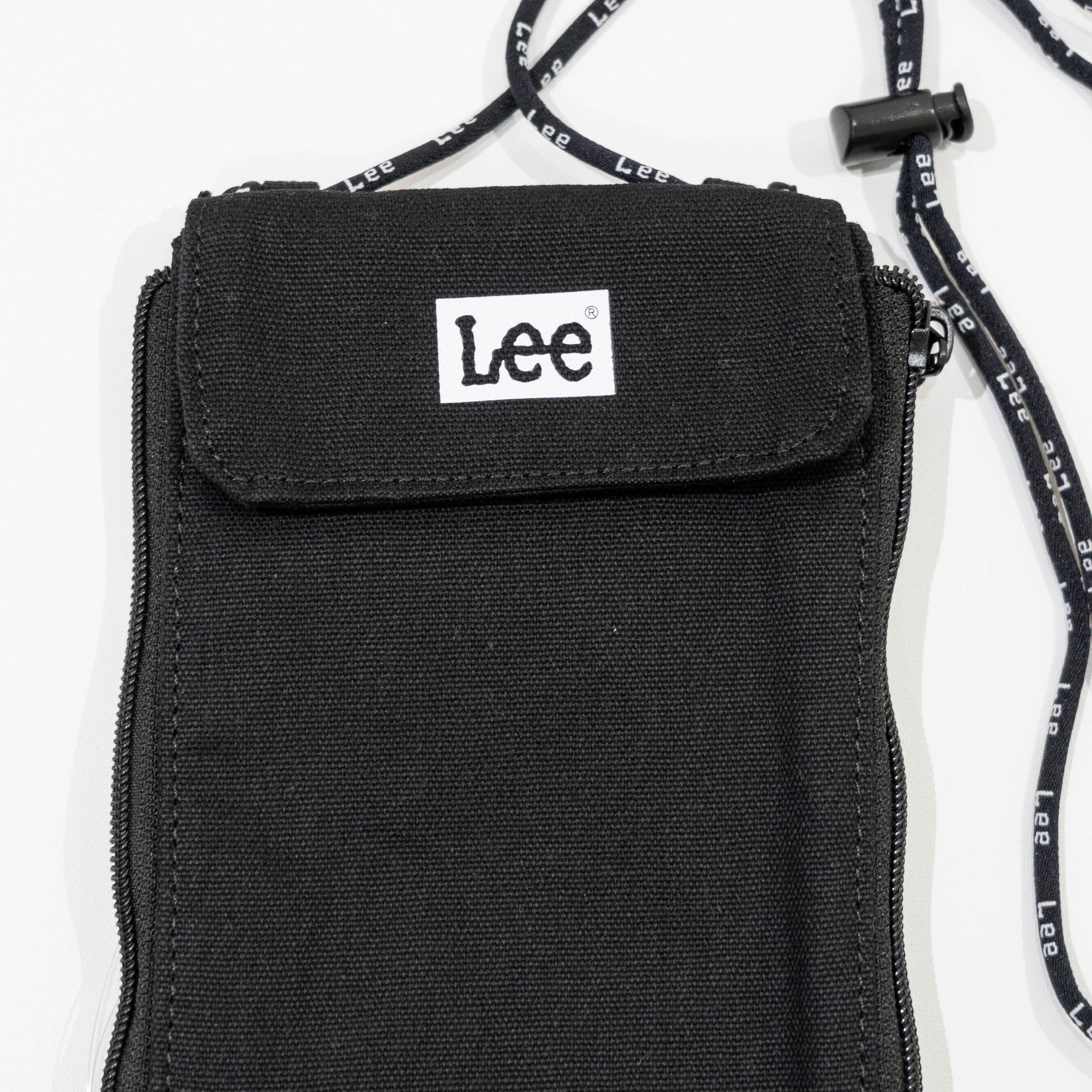 【送料無料！】【国内正規品】【Lee】リー　キャンバスネックショルダーバッグ　ポーチ　メッシュポーチ