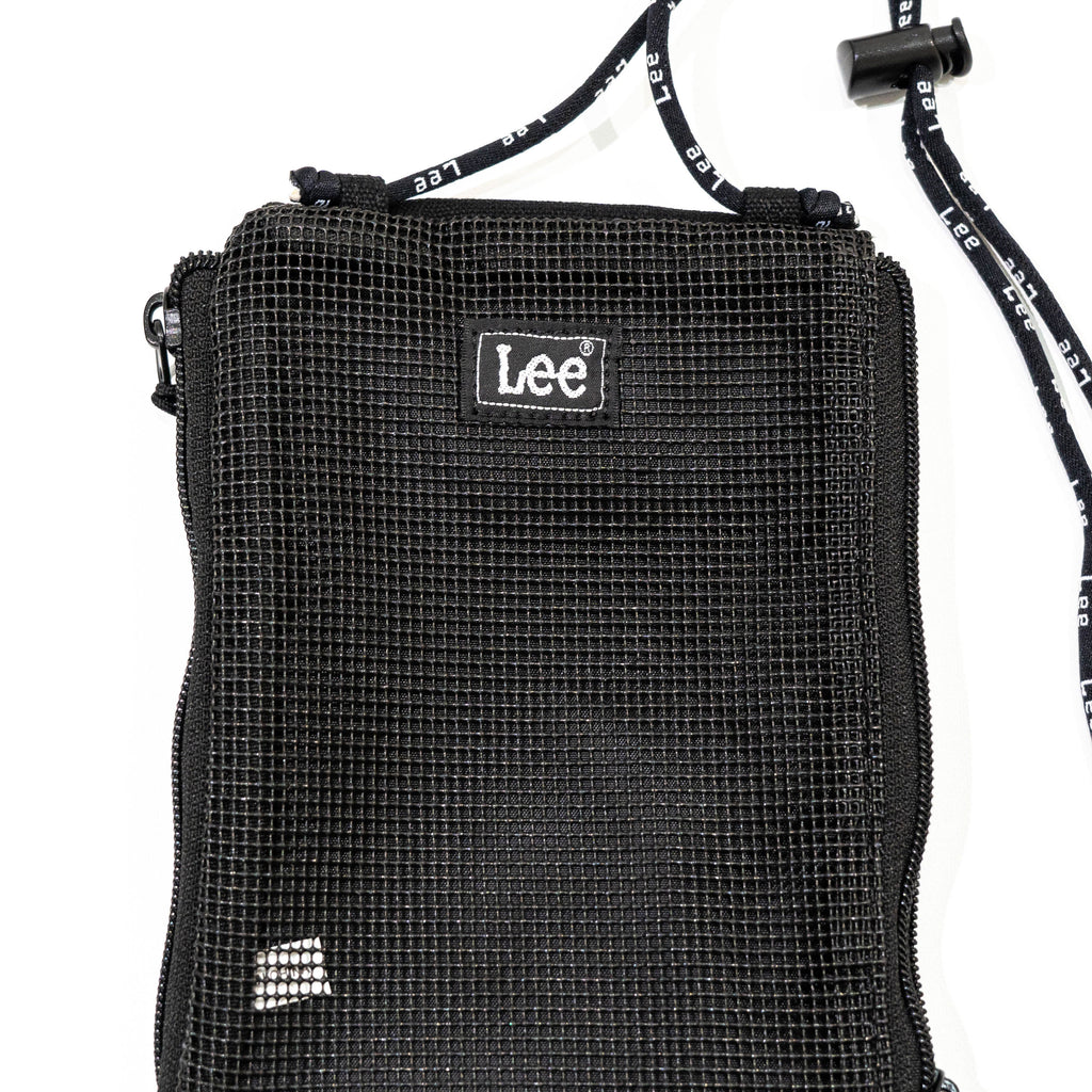 【送料無料！】【国内正規品】【Lee】リー　キャンバスネックショルダーバッグ　ポーチ　メッシュポーチ