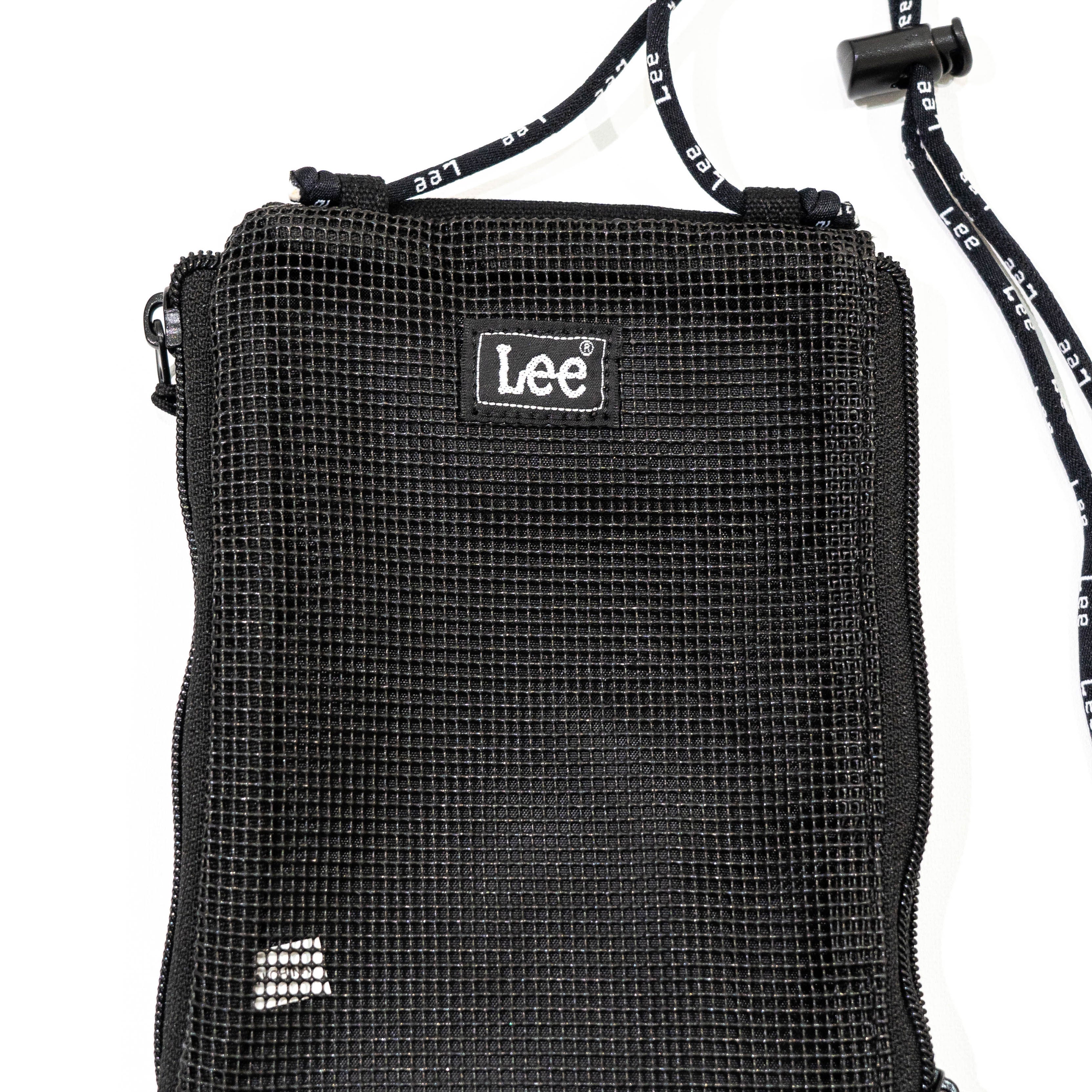 【送料無料！】【国内正規品】【Lee】リー　キャンバスネックショルダーバッグ　ポーチ　メッシュポーチ