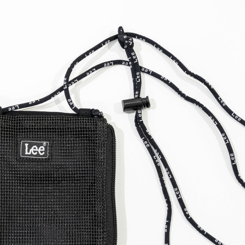 【送料無料！】【国内正規品】【Lee】リー　キャンバスネックショルダーバッグ　ポーチ　メッシュポーチ