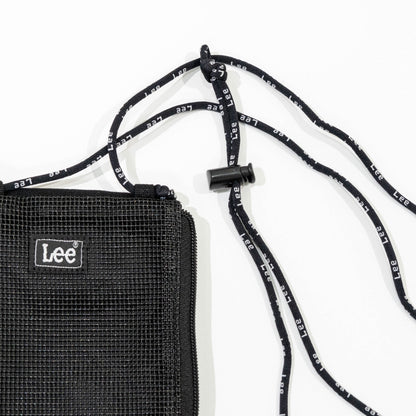 【送料無料！】【国内正規品】【Lee】リー　キャンバスネックショルダーバッグ　ポーチ　メッシュポーチ