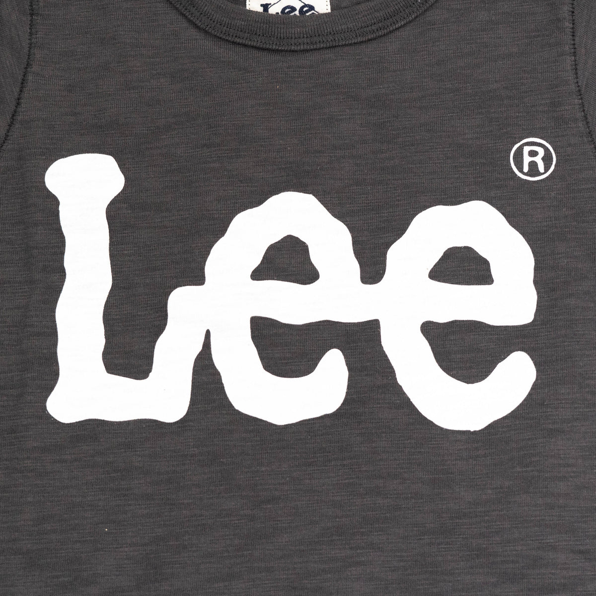 【送料無料！】【国内正規品】LEE　LOGO PRINT TEE   KIDS   ロゴTシャツ    ネイビー   ブラック   ナチュラル   グレー LK0407  100cm～140cm