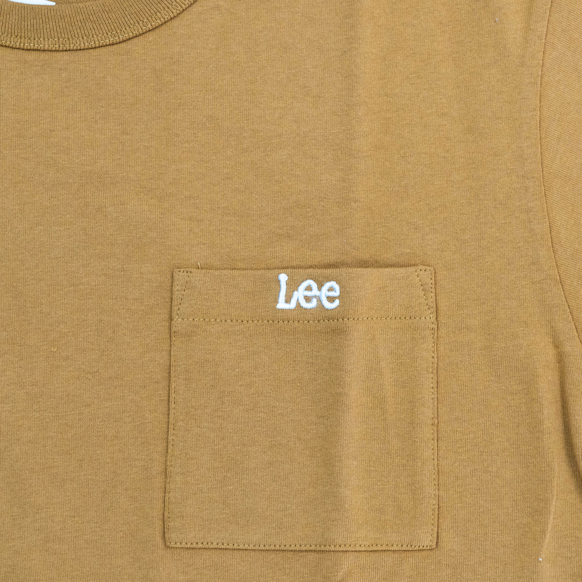 【送料無料！】【国内正規品】LEE POCKET T－SHIRT マスタード レッド ミント S M ユニセックス LT2802