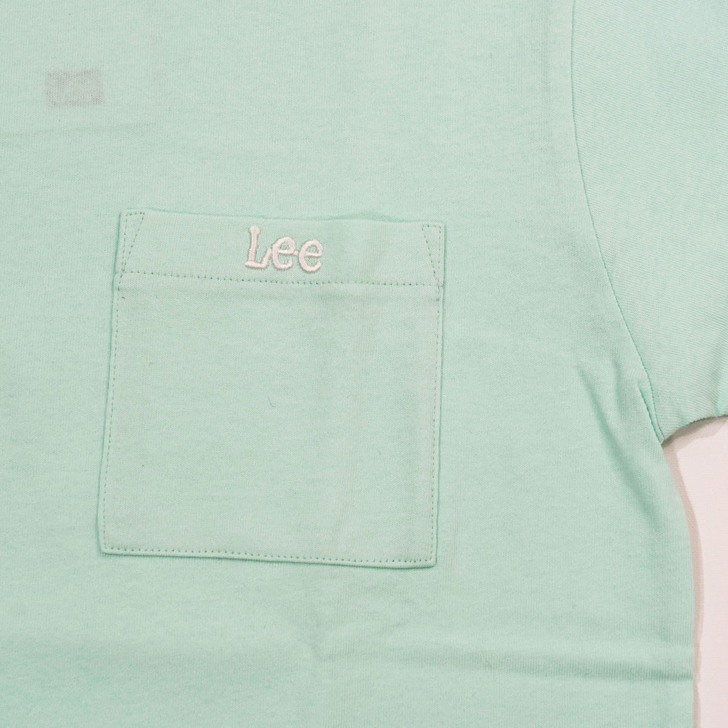 【送料無料！】【国内正規品】LEE POCKET T－SHIRT マスタード レッド ミント S M ユニセックス LT2802