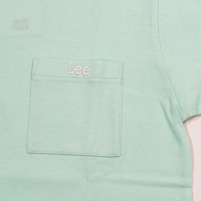 【送料無料！】【国内正規品】LEE POCKET T－SHIRT マスタード レッド ミント S M ユニセックス LT2802
