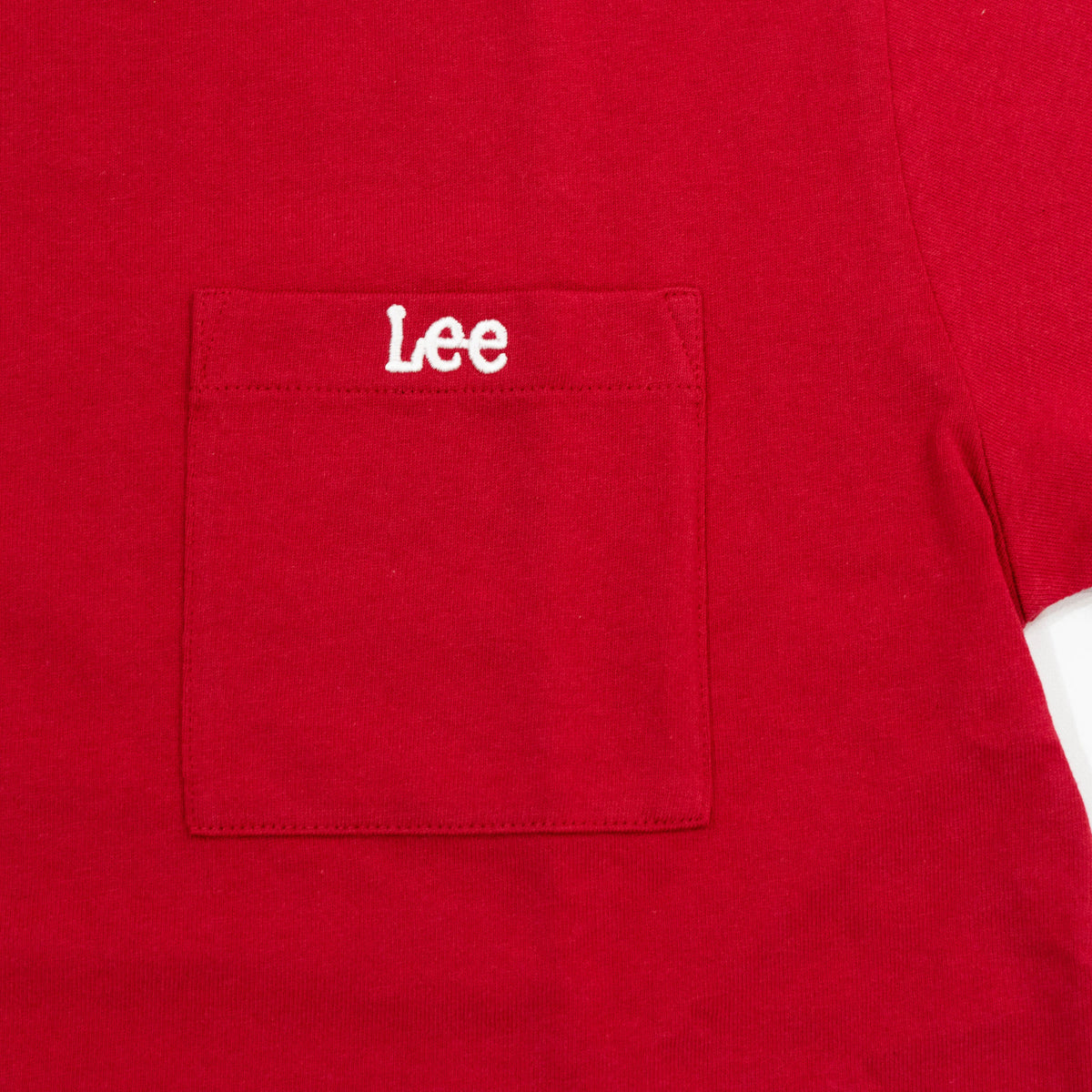 【送料無料！】【国内正規品】LEE POCKET T－SHIRT マスタード レッド ミント S M ユニセックス LT2802