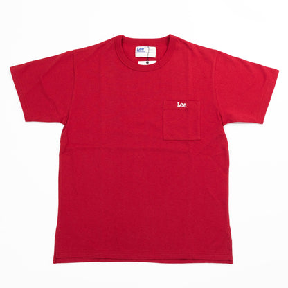 【送料無料！】【国内正規品】LEE POCKET T－SHIRT マスタード レッド ミント S M ユニセックス LT2802