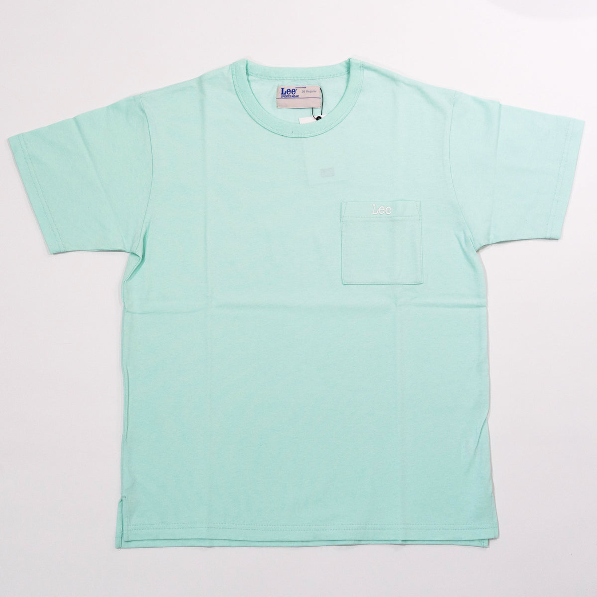 【送料無料！】【国内正規品】LEE POCKET T－SHIRT マスタード レッド ミント S M ユニセックス LT2802