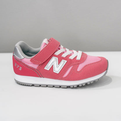 【送料無料！】【国内正規品】New Balance 373 スニーカー 15cm~19cm PN2 PR2 ピンク レッド キッズ YV373