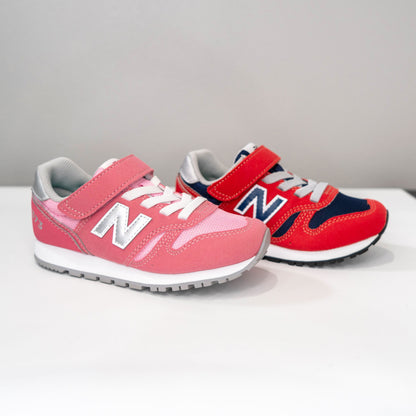 【送料無料！】【国内正規品】New Balance 373 スニーカー 15cm~19cm PN2 PR2 ピンク レッド キッズ YV373