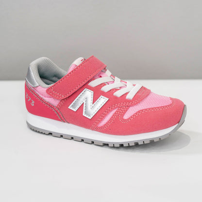【送料無料！】【国内正規品】New Balance 373 スニーカー 15cm~19cm PN2 PR2 ピンク レッド キッズ YV373