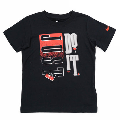 【送料無料！】【国内正規品】NIKE  ナイキ　kids  半袖Tシャツ  ブラック  ホワイト  86E685