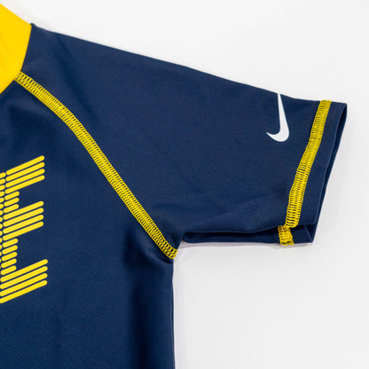 【送料無料！】【国内正規品】NIKE  ナイキトドラーS/SUVラッシュガード　ブルー×ホワイト　ネイビー×イエロー 1981927　90cm　100cm　110cm
