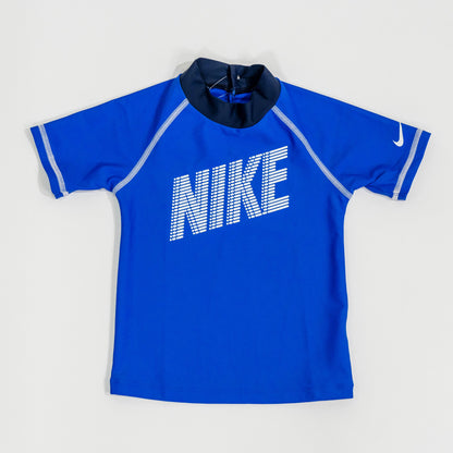 【送料無料！】【国内正規品】NIKE  ナイキトドラーS/SUVラッシュガード　ブルー×ホワイト　ネイビー×イエロー 1981927　90cm　100cm　110cm