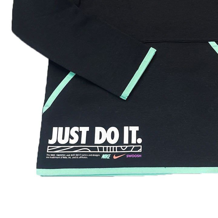 【送料無料！】【国内正規品】 NIKE  ナイキ　kids 裏起毛　スウェット　トレーナー　ブラック　86K247