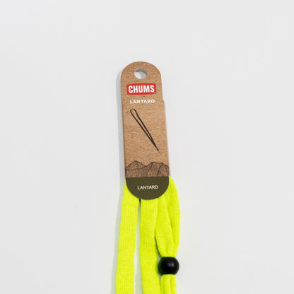 【送料無料！】【国内正規品】CHUMS　チャムス ランヤード　ネックストラップ　CH60-0077　ネオンイエロー　