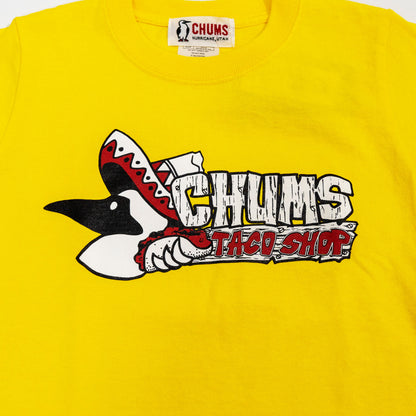【送料無料！】【国内正規品】CHUMS　キッズ　半袖シャツ　  CH21-1074 イエロー　レッド　ブラック　ホワイト　110　120　130