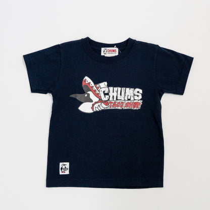 【送料無料！】【国内正規品】CHUMS　キッズ　半袖シャツ　  CH21-1074 イエロー　レッド　ブラック　ホワイト　110　120　130