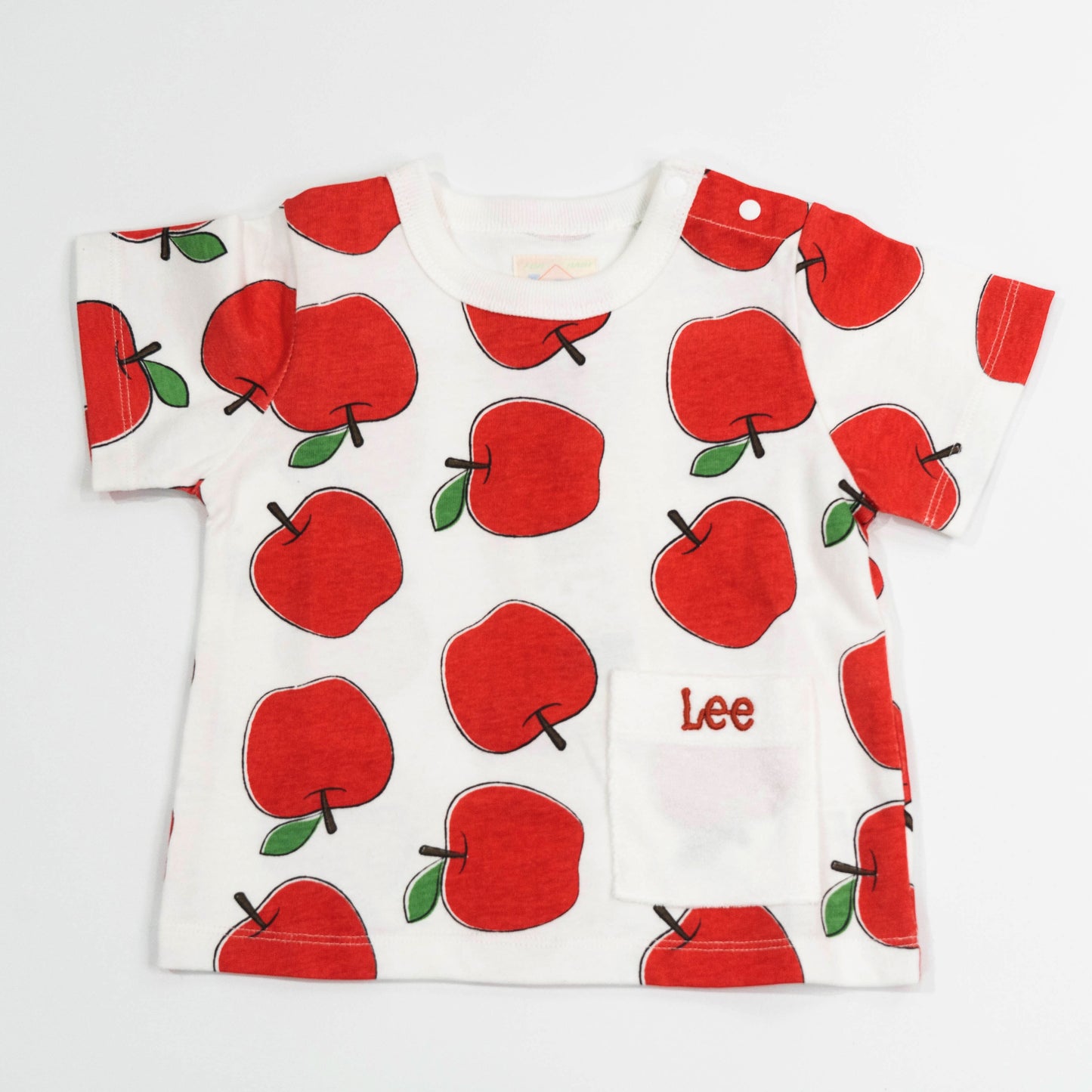 【送料無料！】【国内正規品】Lee 半袖Ｔシャツ 80~100cm りんご柄 351 キッズ LK0633