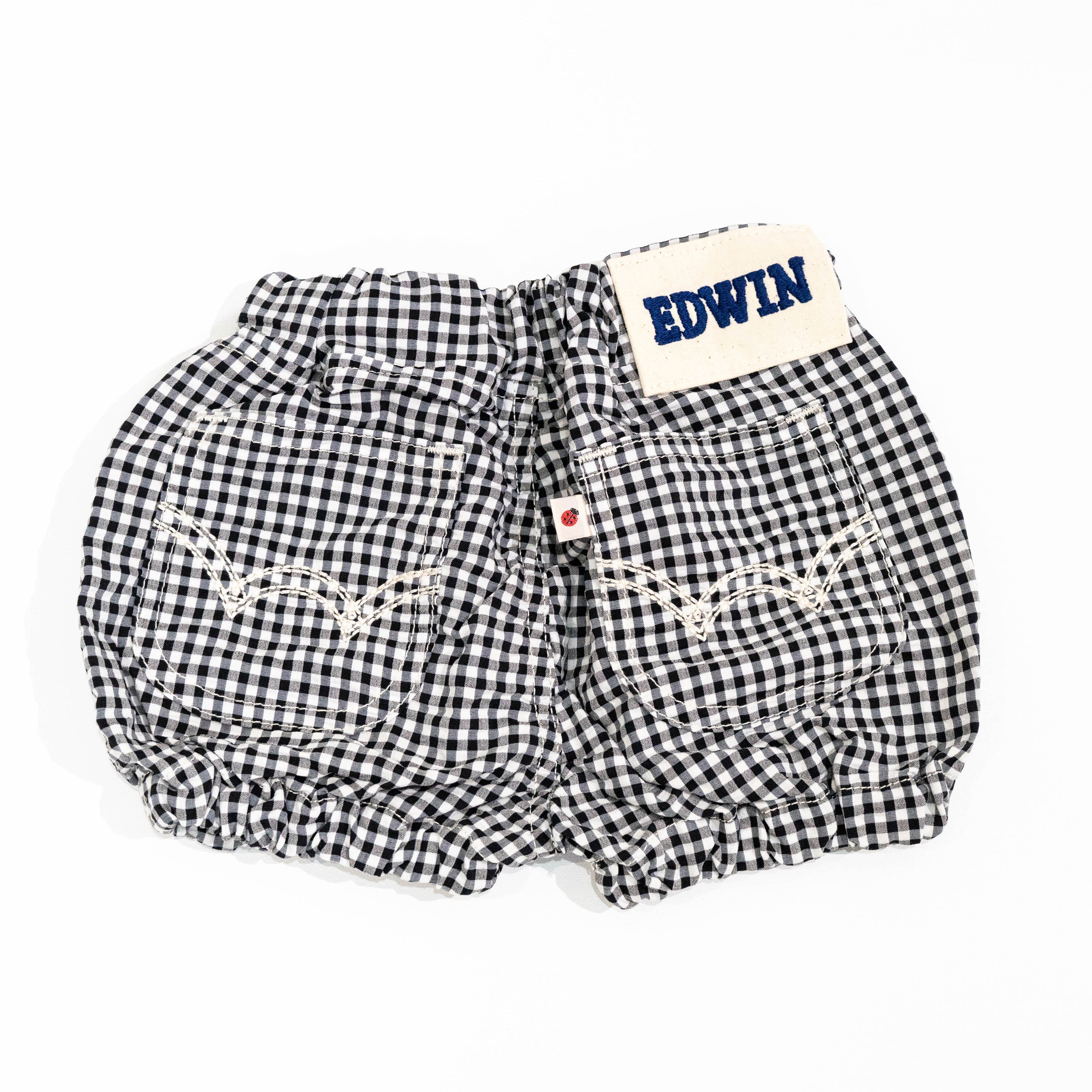 【送料無料！】【国内正規品】  EDWIN  ベビー　キッズ　ボトムス　かぼちゃパンツ　濃色ユーズド　中色ユーズド　ブルー　ブラック　ETB10B