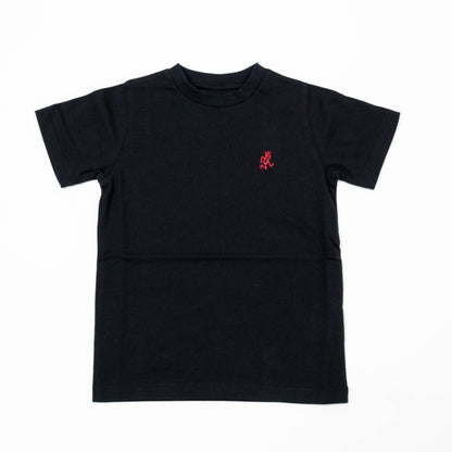 【送料無料！】【国内正規品】【GRAMICCI】グラミチ　KIDS　ワンポイント　TEE ASH　SAX　BLACK　WHITE 5201－STS