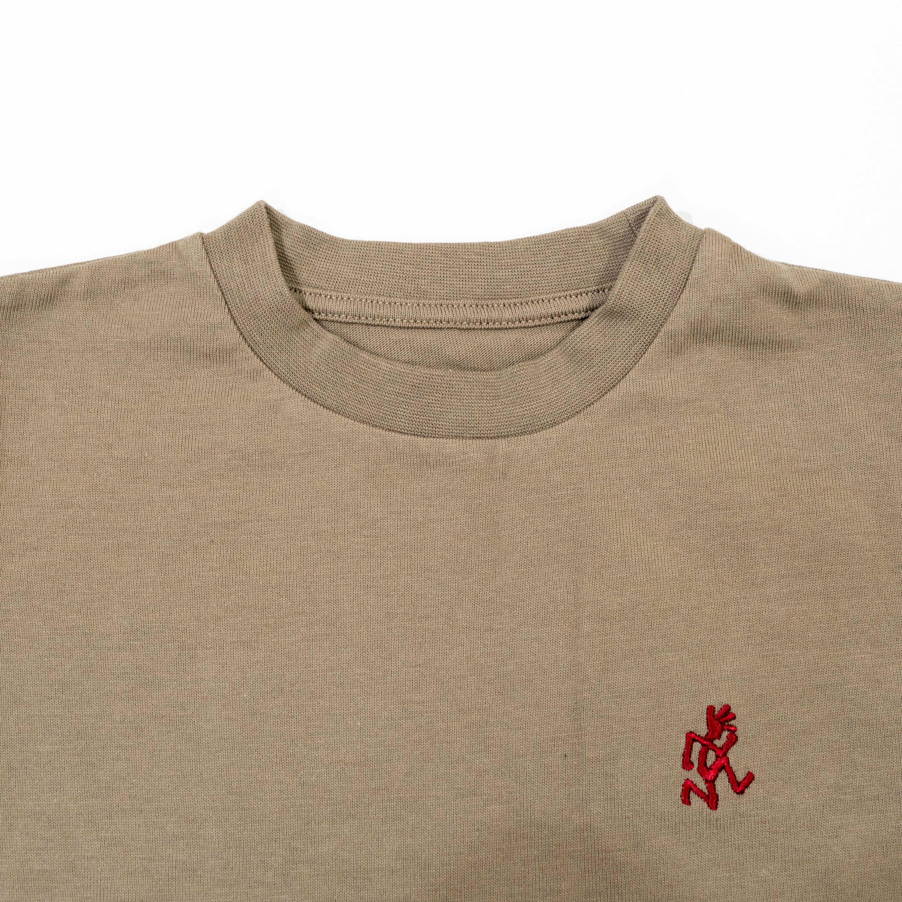 【送料無料！】【国内正規品】【GRAMICCI】グラミチ　KIDS　ワンポイント　TEE ASH　SAX　BLACK　WHITE 5201－STS