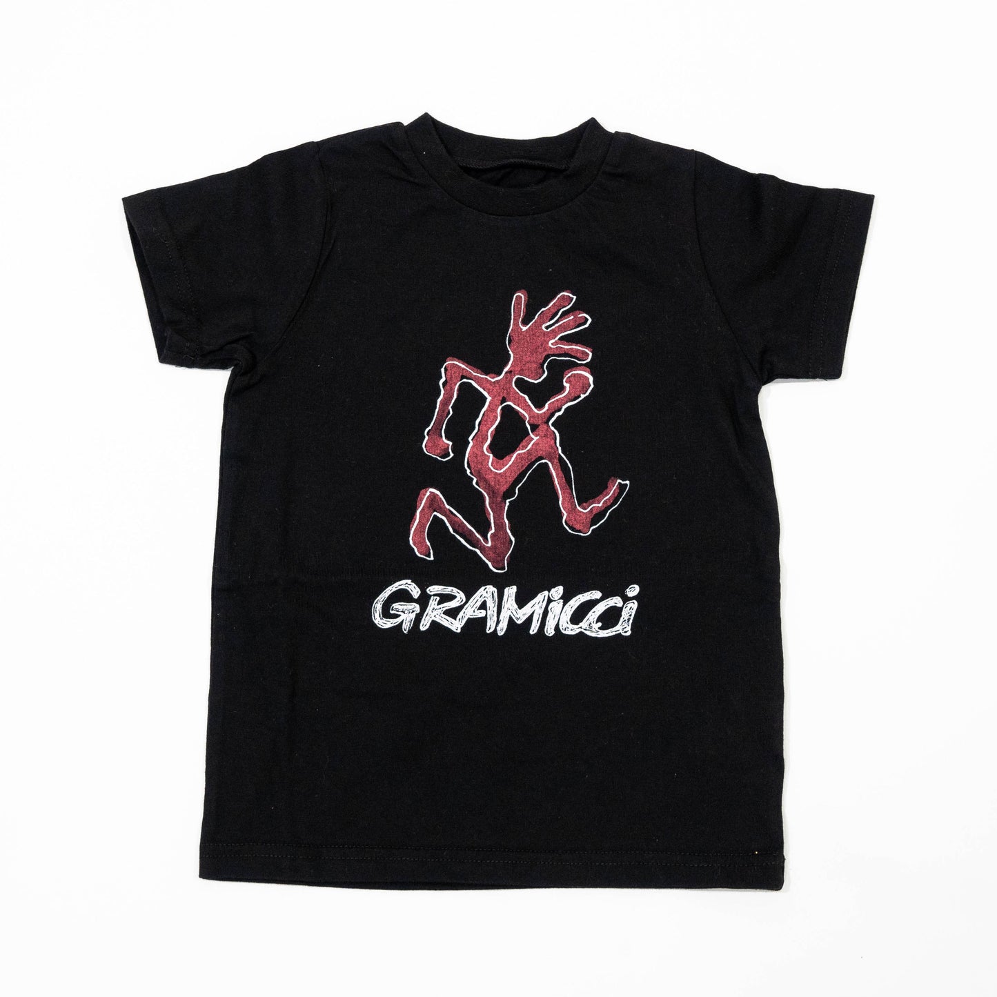 【送料無料！】【国内正規品】【GRAMICCI】グラミチ　KIDS　RUNNING　MAN　TEE  5202-STS  BLUE　BLACK　GRAY