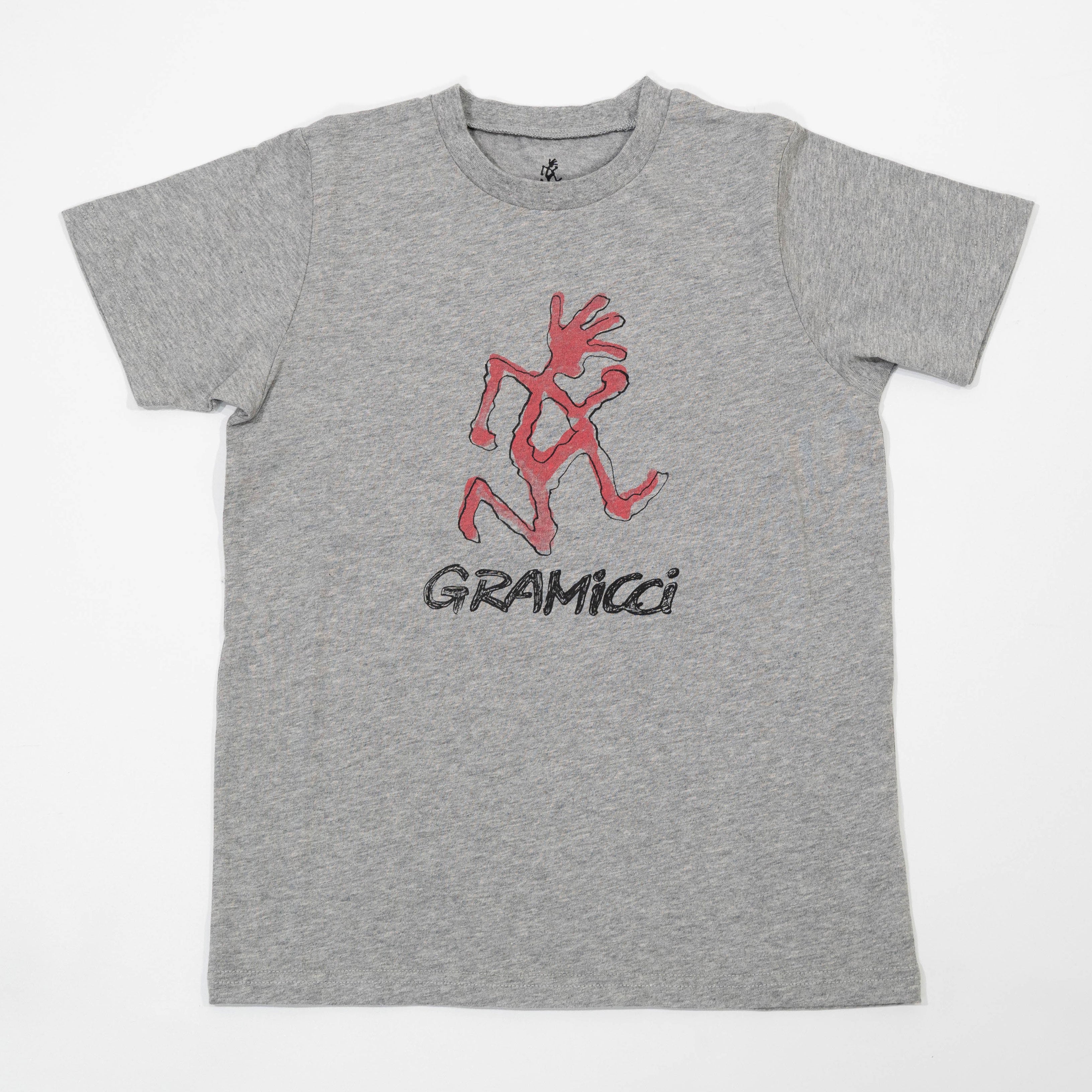 【送料無料！】【国内正規品】【GRAMICCI】グラミチ　KIDS　RUNNING　MAN　TEE  5202-STS  BLUE　BLACK　GRAY