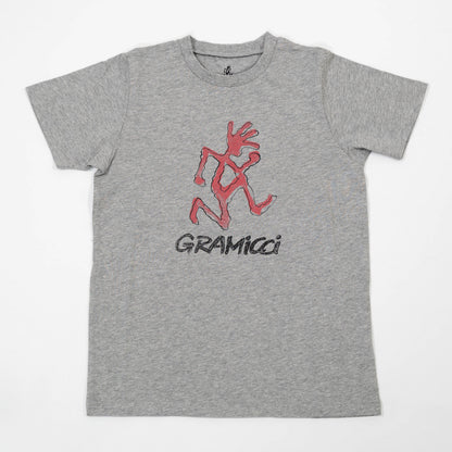 【送料無料！】【国内正規品】【GRAMICCI】グラミチ　KIDS　RUNNING　MAN　TEE  5202-STS  BLUE　BLACK　GRAY