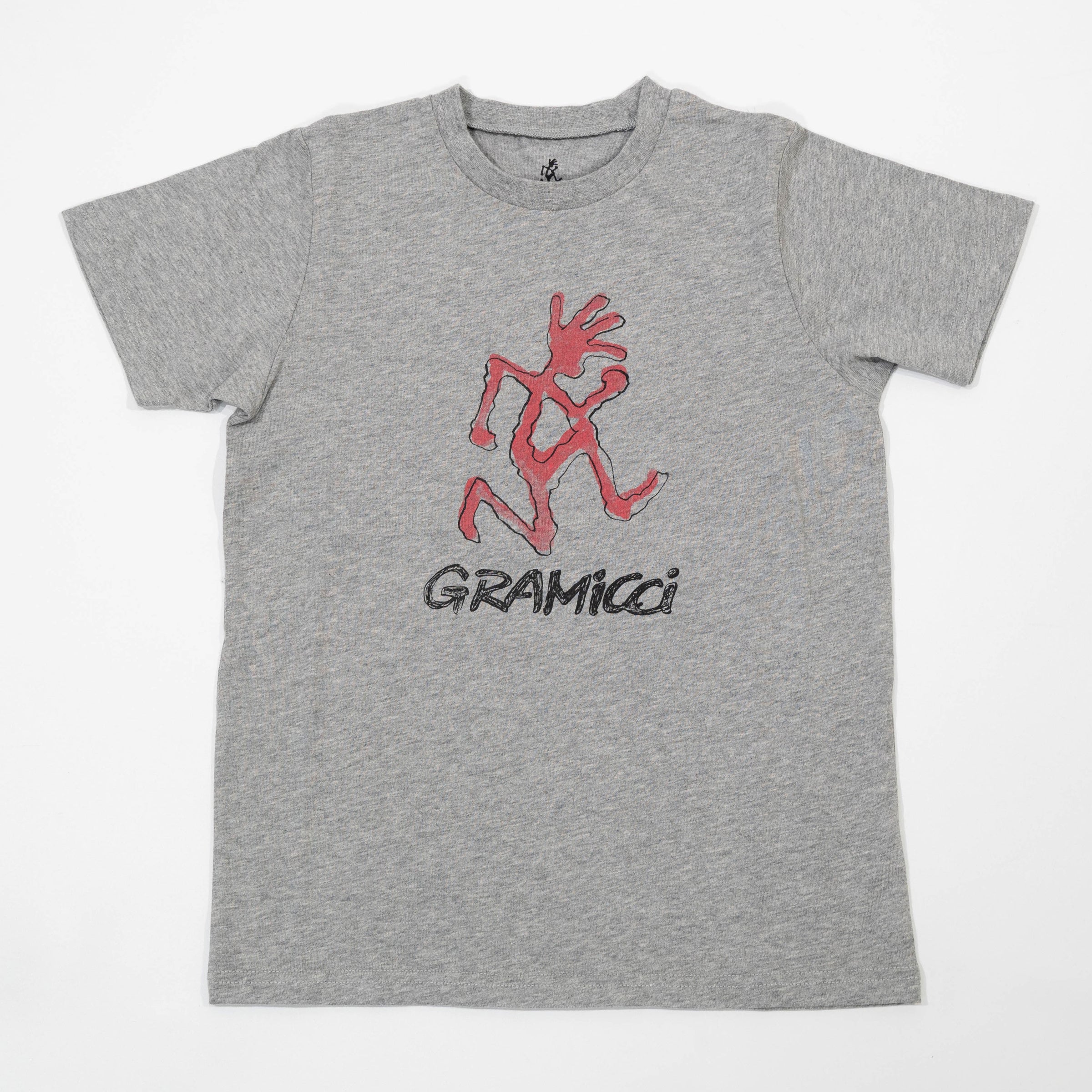 限定数のみ 【GRAMICCI】グラミチ KIDS ワンポイント TEE サックス 150