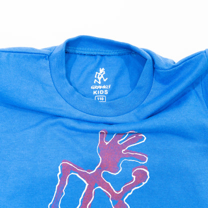 【送料無料！】【国内正規品】【GRAMICCI】グラミチ　KIDS　RUNNING　MAN　TEE  5202-STS  BLUE　BLACK　GRAY