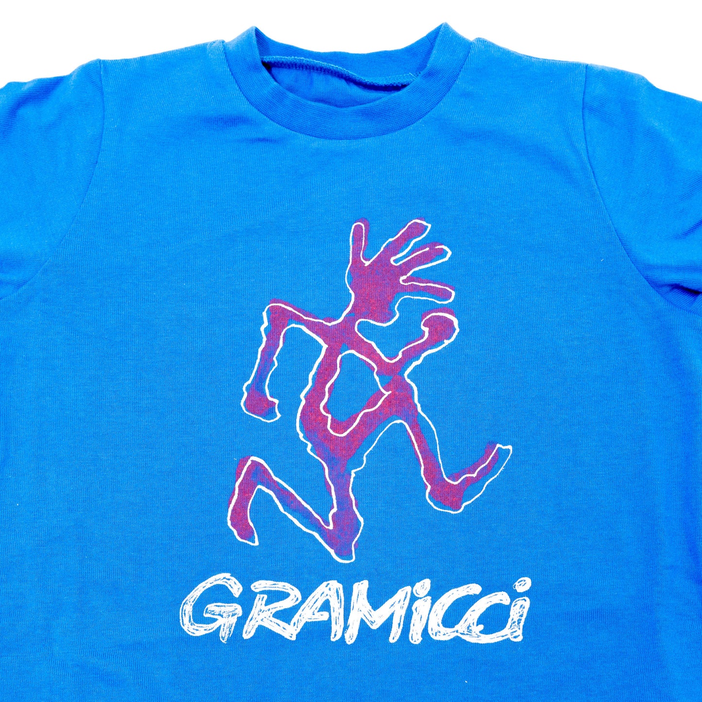 【送料無料！】【国内正規品】【GRAMICCI】グラミチ　KIDS　RUNNING　MAN　TEE  5202-STS  BLUE　BLACK　GRAY