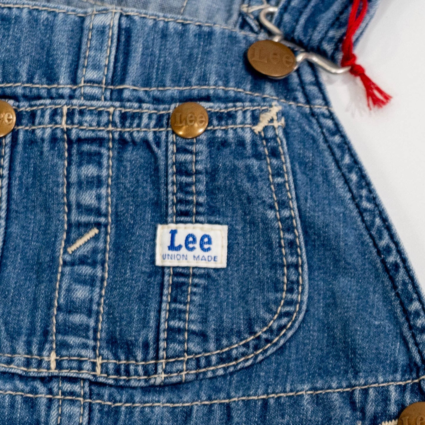 【送料無料！】【国内正規品】Lee リー　KIDS　オーバーオールスカート LK6152 80cm　90cm　100cm　110cm