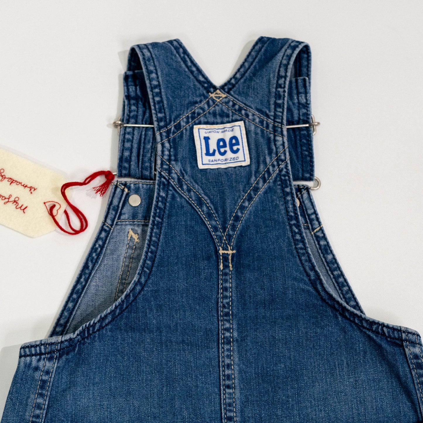 【送料無料！】【国内正規品】Lee リー　KIDS　オーバーオールスカート LK6152 80cm　90cm　100cm　110cm