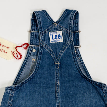【送料無料！】【国内正規品】Lee リー　KIDS　オーバーオールスカート LK6152 80cm　90cm　100cm　110cm