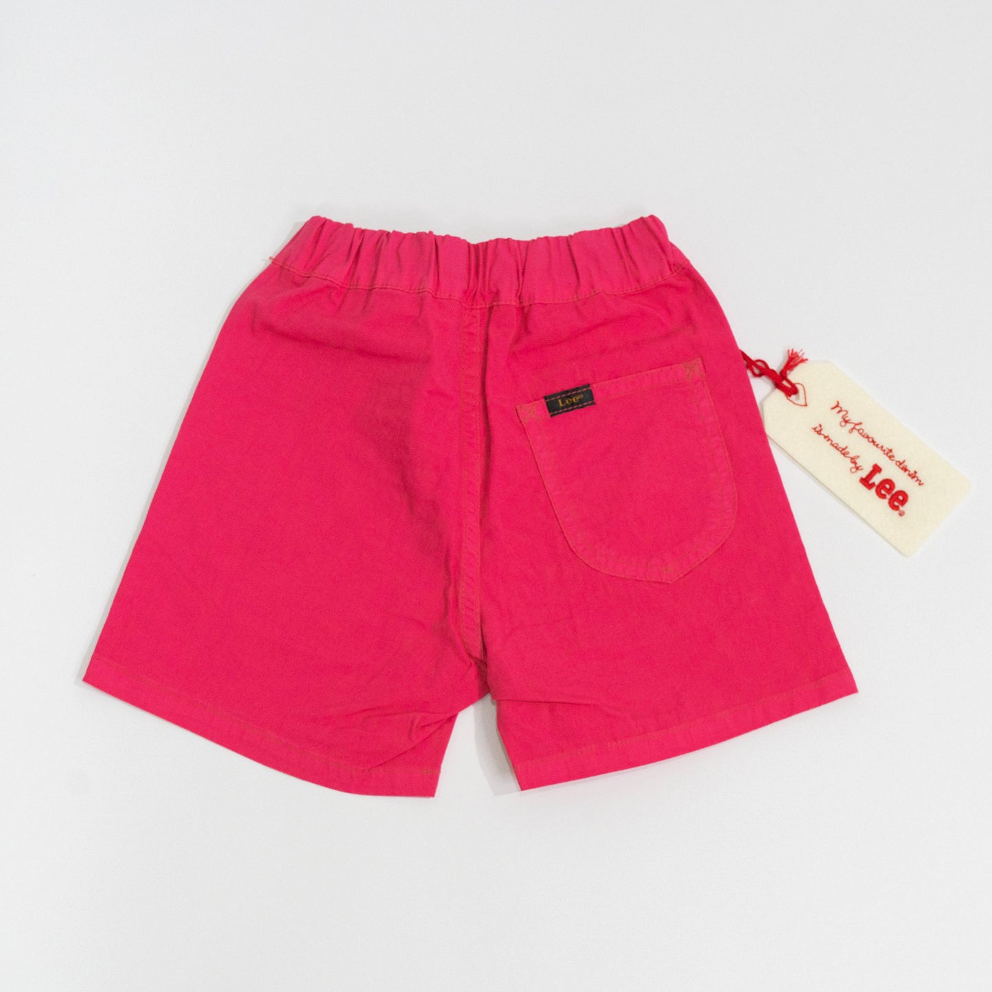 【送料無料！】【国内正規品】Lee　キッズハーフパンツ　レッド　ブラック　パープル　グリーン系　ネイビー　イエロー　ピンク　LK1323