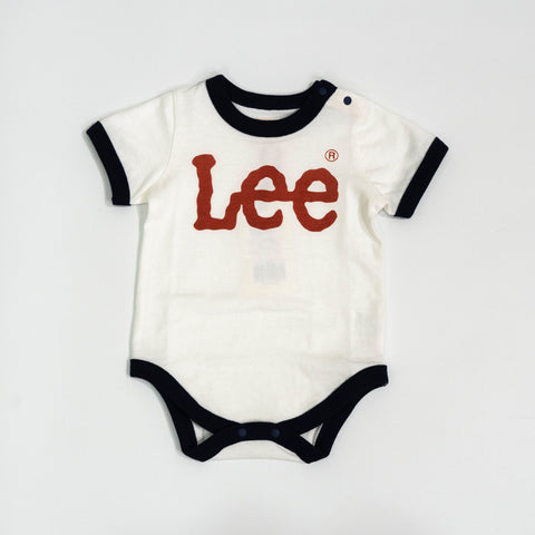 【送料無料！】【国内正規品】Lee 半袖ロンパース　ベビー LK0632  LK0632 レッド　ネイビー　70cm　80cm