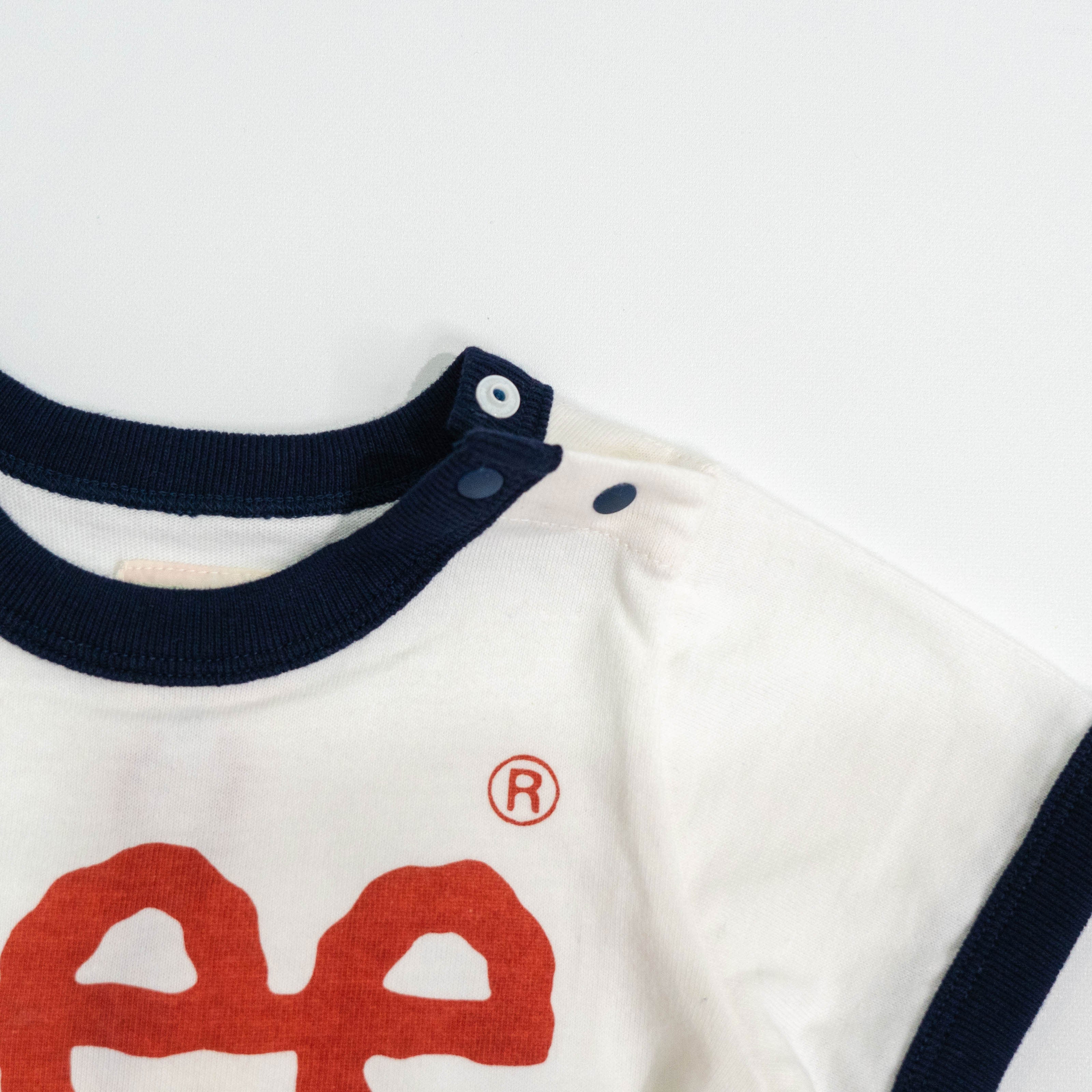 【送料無料！】【国内正規品】Lee 半袖ロンパース　ベビー LK0632  LK0632 レッド　ネイビー　70cm　80cm