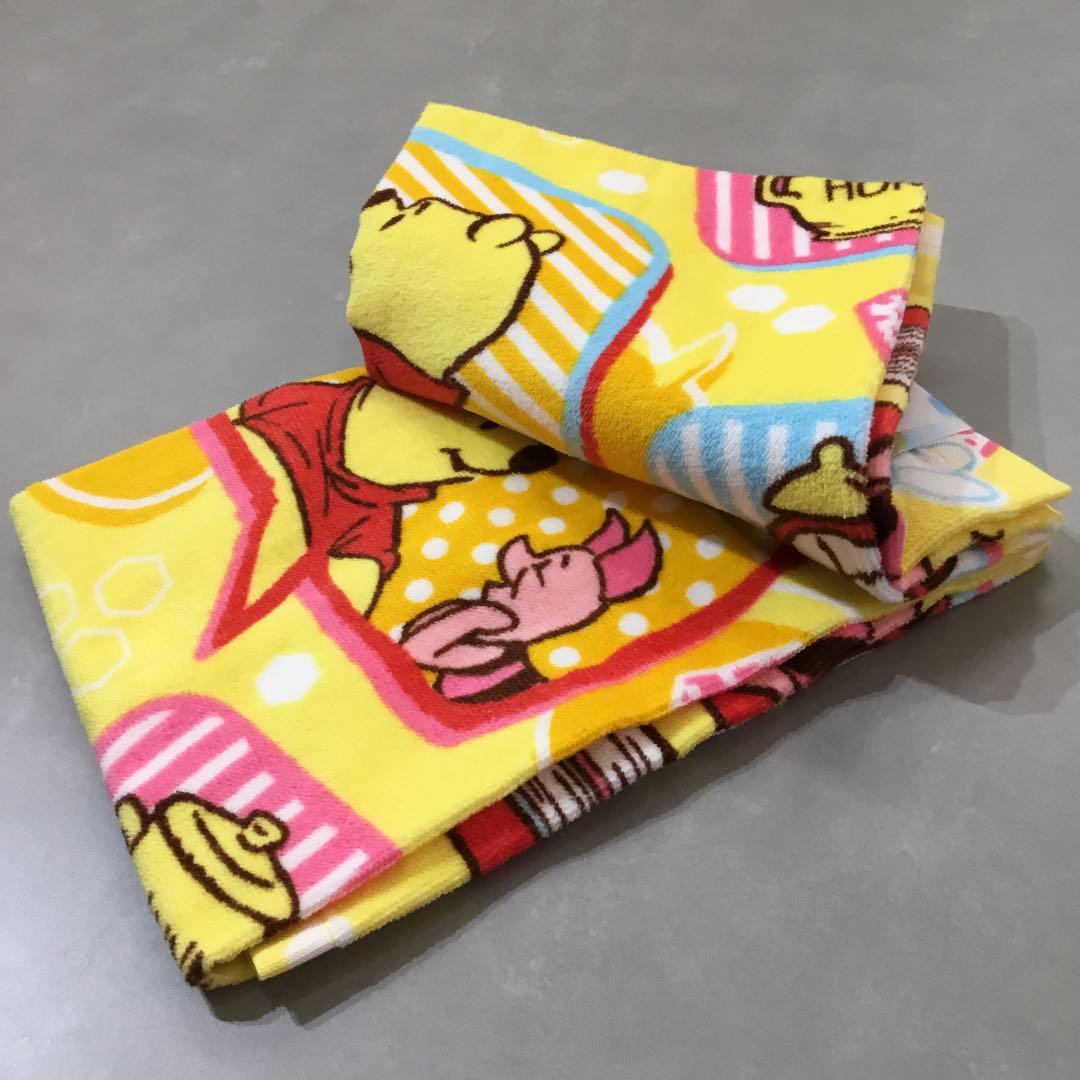 【送料無料！】【国内正規品】林タオル  ディズニーキャラクター フェイスタオル トイストーリー　くまのプーさん　ミッキーマウス　ディズニーキャラクター
