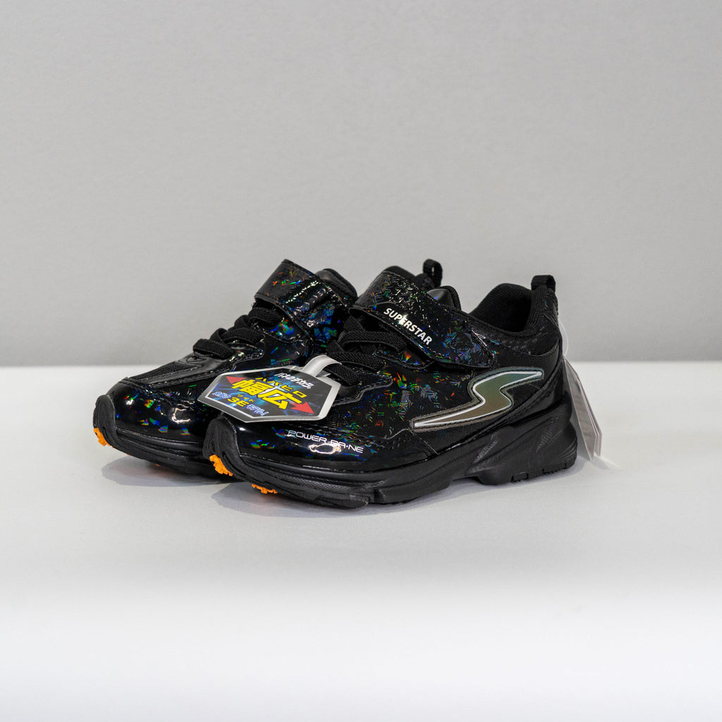 【送料無料！】【国内正規品】MOON STAR　SUPERSTAR　バネのちから　SSK992　ブラック　16cm  17cm  18cm  19cm