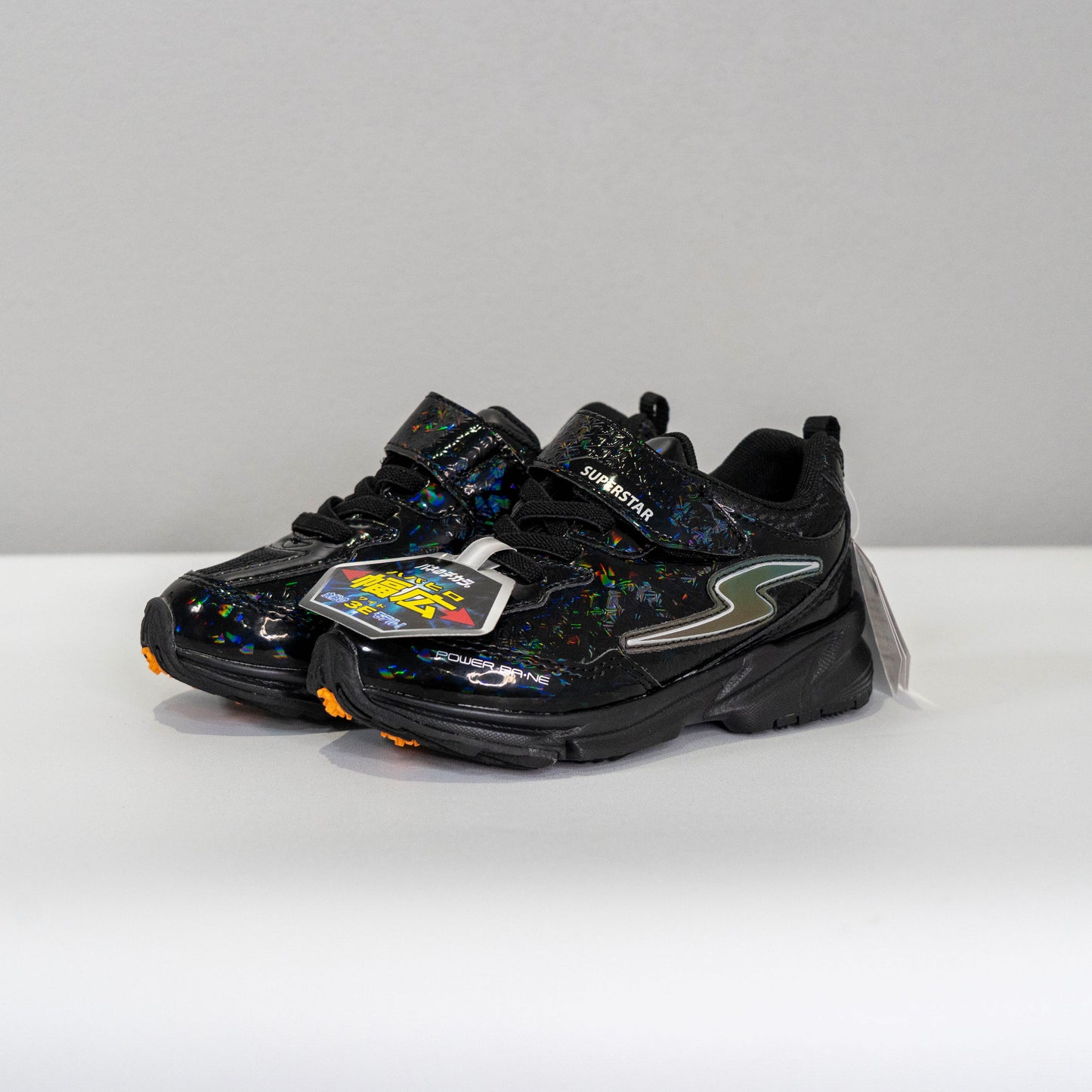【送料無料！】【国内正規品】MOON STAR　SUPERSTAR　バネのちから　SSK992　ブラック　16cm  17cm  18cm  19cm