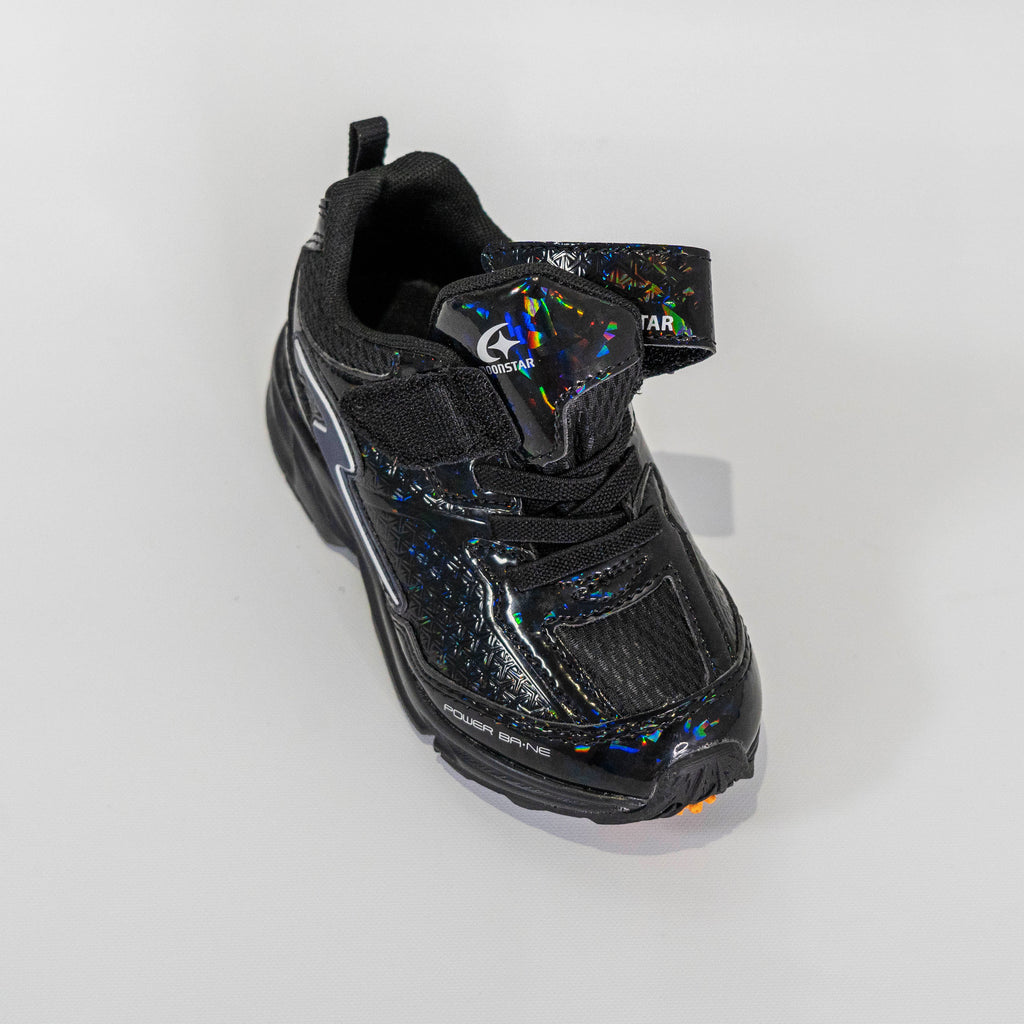 【送料無料！】【国内正規品】MOON STAR　SUPERSTAR　バネのちから　SSK992　ブラック　16cm  17cm  18cm  19cm