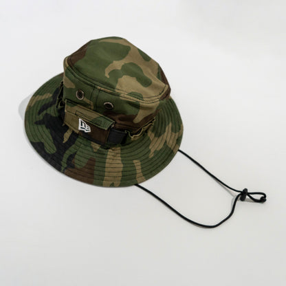 【送料無料！】【国内正規品】NEW ERA　アドベンチャー ツイルコットン ウッドランドカモ　11136060　ハットタイプ　S/M