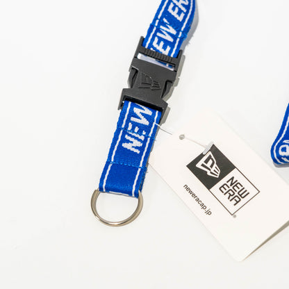 【送料無料！】【国内正規品】【NEWERA】 ネックストラップ　ロイヤルホワイト