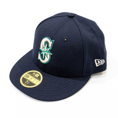 【送料無料！】【国内正規品】【NEW ERA】59FIFTYMLB　On-Fild　シアトル・マリナーズ