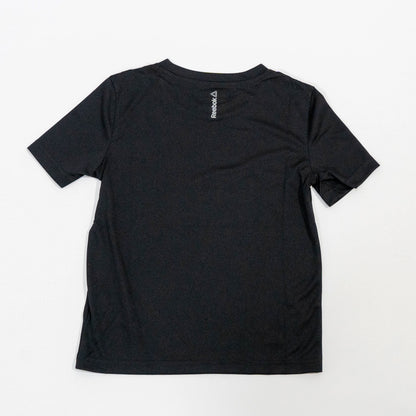 【送料無料！】【国内正規品】リーボック　キッズ　半袖Tシャツ　110　ブラック　BQ9833 DLV28　ブラック